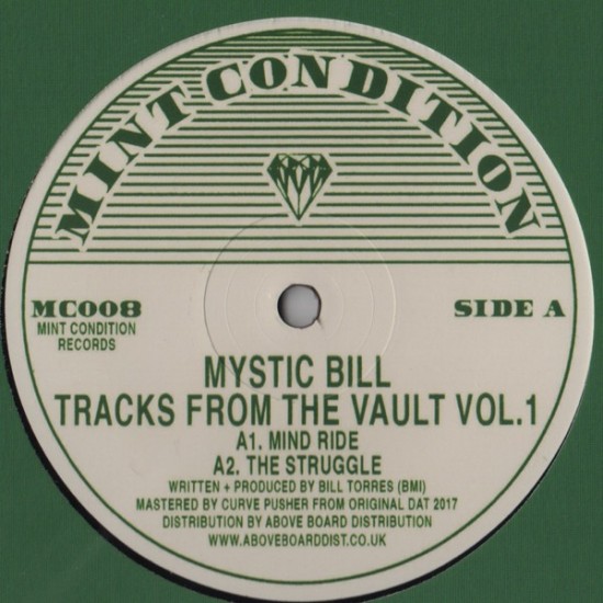 Mystic Bill ‎- Tracks From The Vault Vol. 1 (12") 