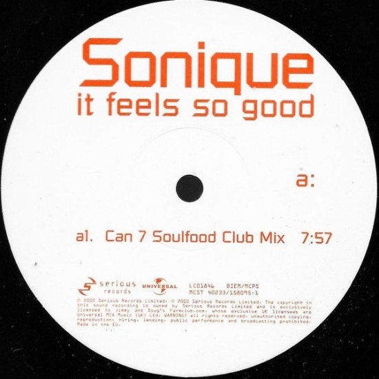 Sonique - It Feels So Good (12") Sonique - It Feels So Good (12")