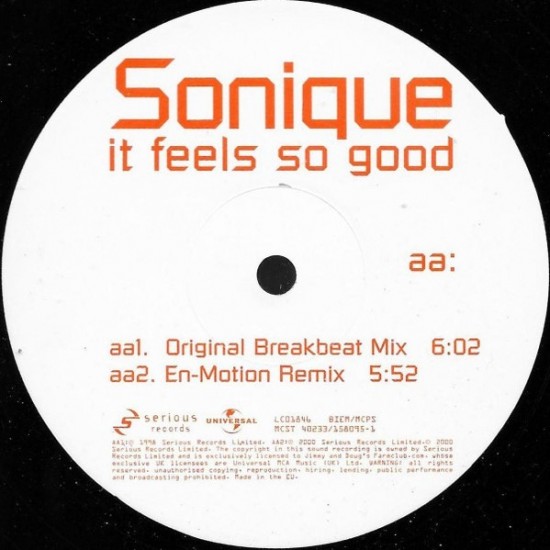 Sonique - It Feels So Good (12") Sonique - It Feels So Good (12")
