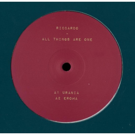 Riccardo - All Things Are One (12") Riccardo - All Things Are One (12")