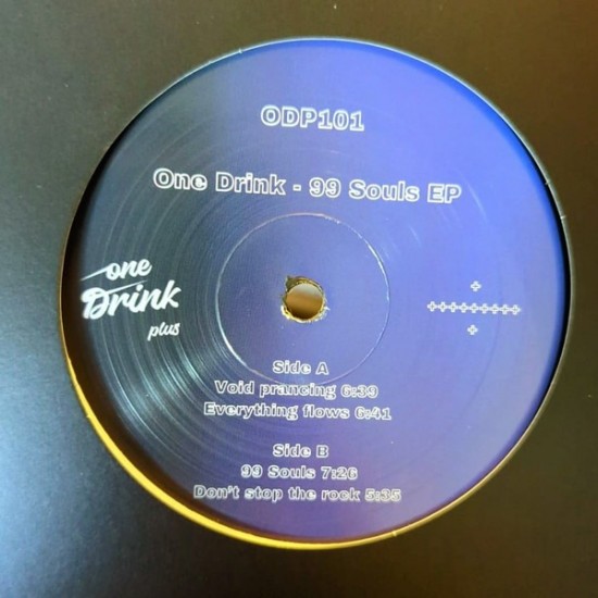One Drink - 99 Souls EP (12") One Drink - 99 Souls EP (12")
