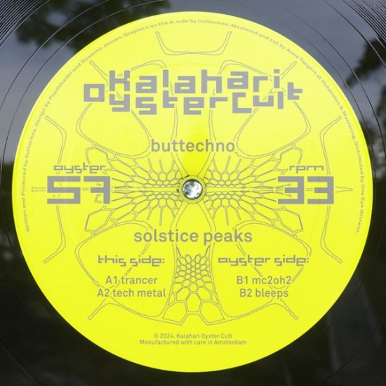 Buttechno - Solstice Peaks (12") Buttechno - Solstice Peaks (12")