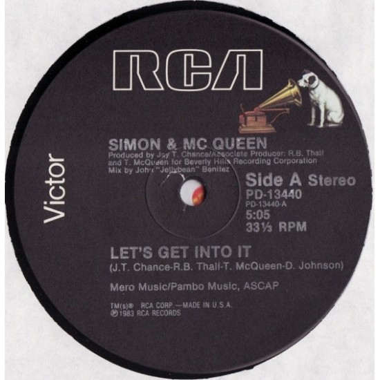 Simon & Mc Queen - Let's Get Into It (12") Simon & Mc Queen - Let's Get Into It (12")