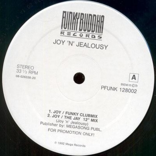 Joy 'N' Jealousy - Joy (12") Joy 'N' Jealousy - Joy (12")