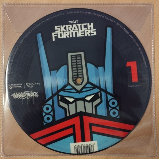 DJ T-Kut ‎- Skratch Formers Vol.1 (7" - Picture Disc) 