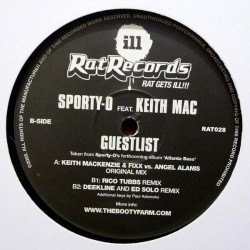 Sporty-O Feat. Keith Mac - Guestlist (12") 
