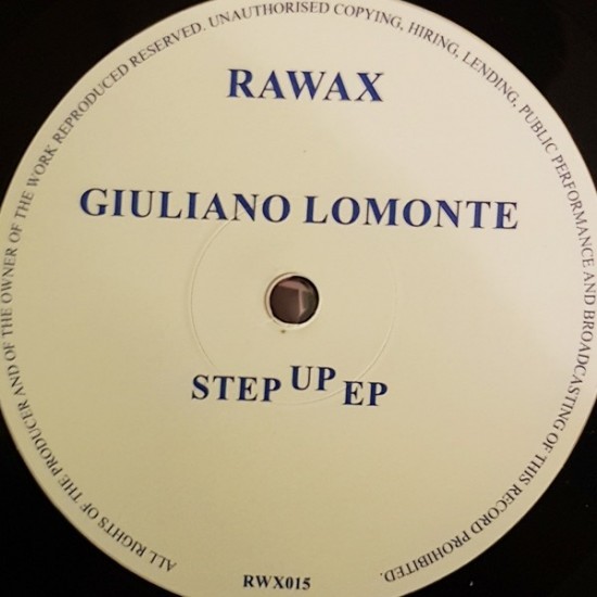 Giuliano Lomonte - Step Up EP (12") Giuliano Lomonte - Step Up EP (12")