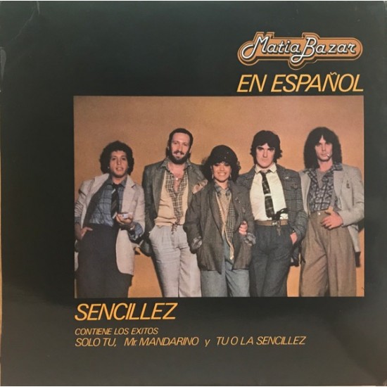 Matia Bazar ‎- Matia Bazar En Español (Sencillez) (LP)* 