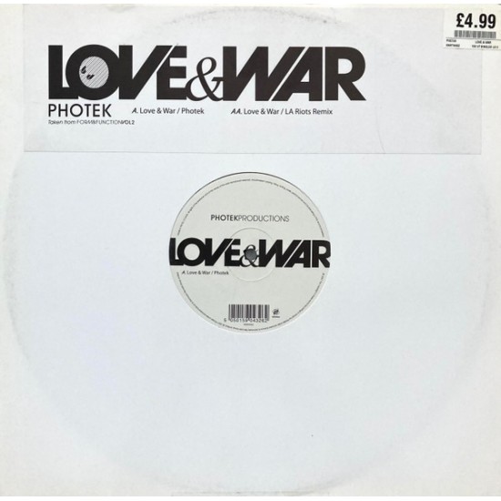 Photek ‎- Love & War (12") 