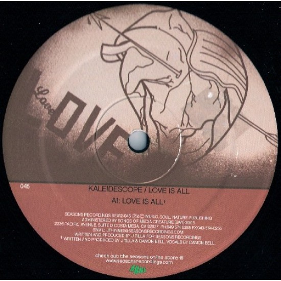 Kaleidescope - Love Is All (12") Kaleidescope - Love Is All (12")