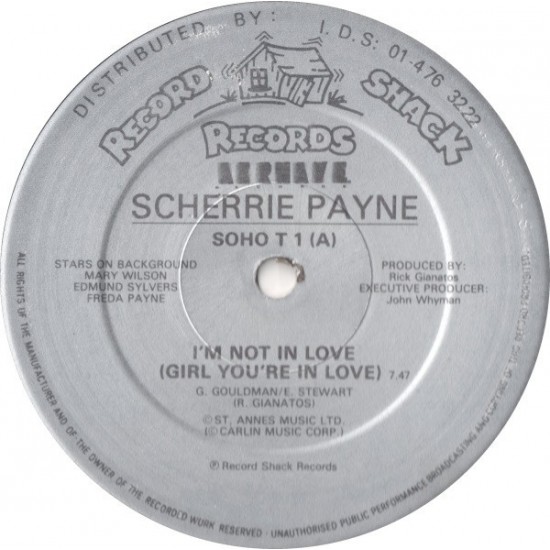 Scherrie Payne - I'm Not In Love (Girl, You're In Love) (12") Scherrie Payne - I'm Not In Love (Girl, You're In Love) (12")