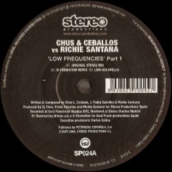 Chus & Ceballos vs. Richie Santana - Low Frequencies (Part 1) (12")  Chus & Ceballos vs. Richie Santana - Low Frequencies (Part 1) (12")