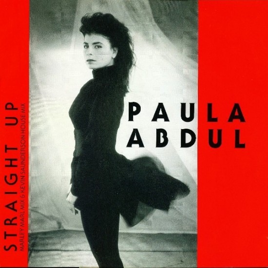 Paula Abdul ‎- Straight Up (Marley Marl Mix & Kevin Saunderson House Mix) (12")* 