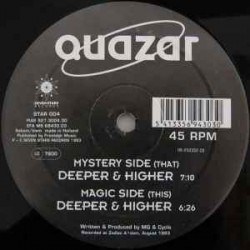 Quazar - Deeper & Higher (12") Quazar - Deeper & Higher (12")