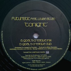 Futuristic Feat. Louise Attah - Tonight (12")  Futuristic Feat. Louise Attah - Tonight (12")