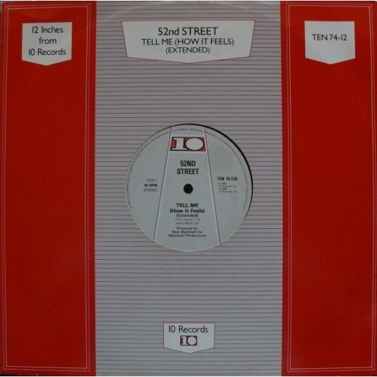 52nd Street ‎- Tell Me (How It Feels) (12") 