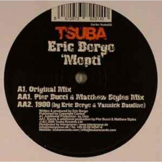 Eric Borgo - Mopti (12") Eric Borgo - Mopti (12")