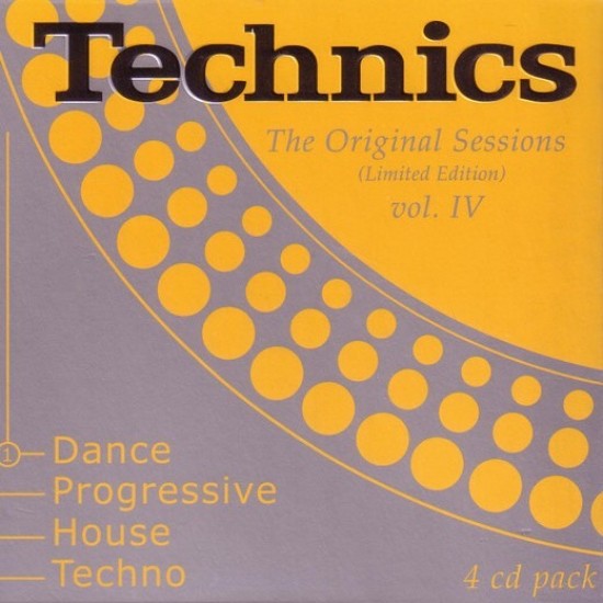 Technics: The Original Sessions Vol. IV (4xCD) Technics: The Original Sessions Vol. IV (4xCD)