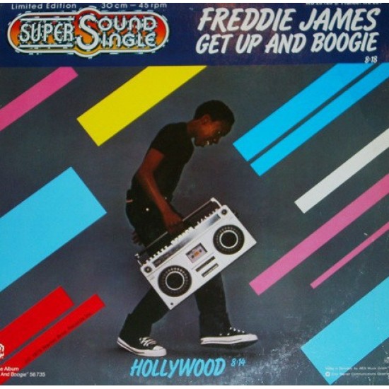 Freddie James ‎- Get Up And Boogie / Hollywood (12") 