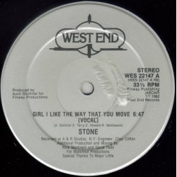 Stone ‎- Girl I Like The Way That You Move (12") 