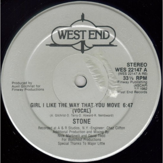 Stone - Girl I Like The Way That You Move (12") Stone - Girl I Like The Way That You Move (12")