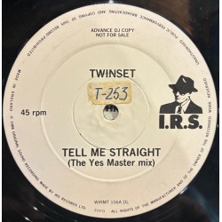Twinset - Tell Me Straight (12" - Promo) Twinset - Tell Me Straight (12" - Promo)