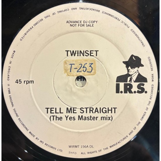 Twinset - Tell Me Straight (12" - Promo) Twinset - Tell Me Straight (12" - Promo)