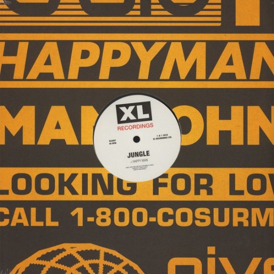 Jungle - Happy Man / House In LA (12") Jungle - Happy Man / House In LA (12")