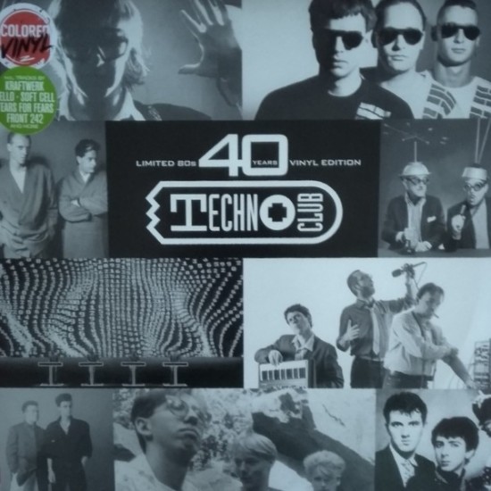 Techno Club 80s - 40 Years Techno Club (2xLP - Limited Edition - Colour Splatter)