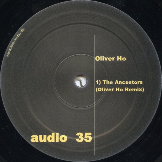 Oliver Ho - The Ancestors (Remixes) (12")