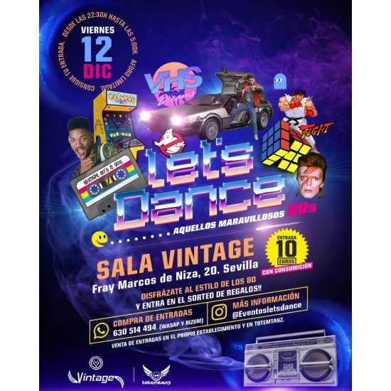 Lets Dance 80s @salaVintage Lets Dance 80s @salaVintage