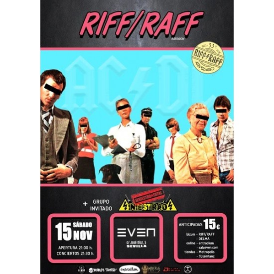 Riff Raff Reunion @salaEven Riff Raff Reunion @salaEven
