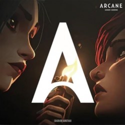 Arcane League of Legends - Season One Soundtrack (LP - Limited Edition - Pink & Black Splatter)