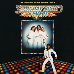 Saturday Night Fever (The Original Movie Sound Track) (2xLP - Gatefold - Limited Edition - Clear w/ Red, Orange & Blue Marbled)