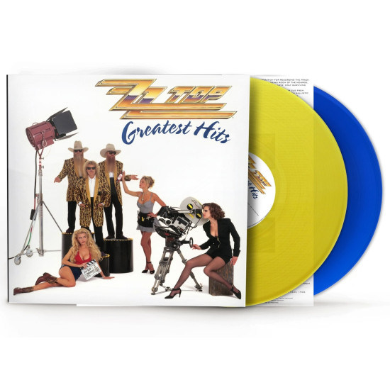 ZZ Top - Greatest Hits (2xLP - Limited Indie Edition -Translucent Yellow & Blue)