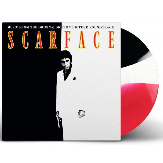 Scarface (Music From The Original Motion Picture Soundtracks) (LP - Limited Edition - Red, White & Black Swirl)