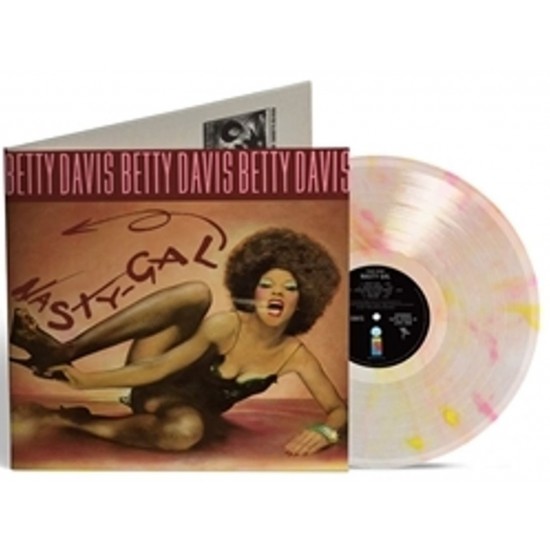 Betty Davis - Nasty Gal (LP - Gatefold - Clear W/ Pink & Yellow Splatter)