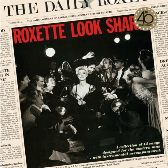 Roxette - Look Sharp! (LP - 40th Anniversary Limited Edition - Gold) 