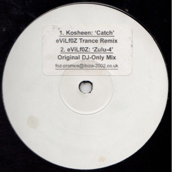 eViLf0Z - Catch / Zulu-4 (12")* 