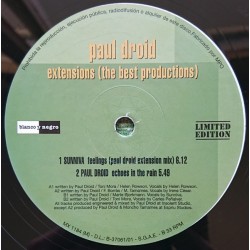 Paul Droid - Extensions (The Best Productions) (12")* 