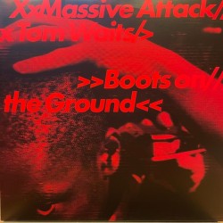 Massive Attack X Tom Waits - Boots On The Ground (12" - Bioplastic - Limited Edition - Blue) 