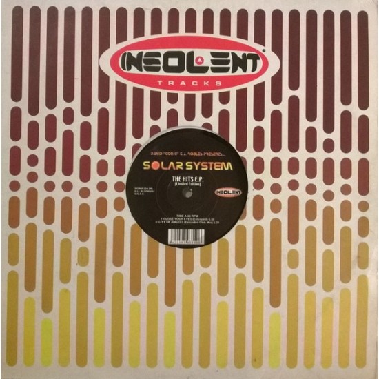 David "Con G" & J. Robles Presents... Solar System - The Hits E.P. (12") 