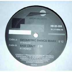 DJ Peter & Crazy DJ - Geometric Dance (Remix) (12") 