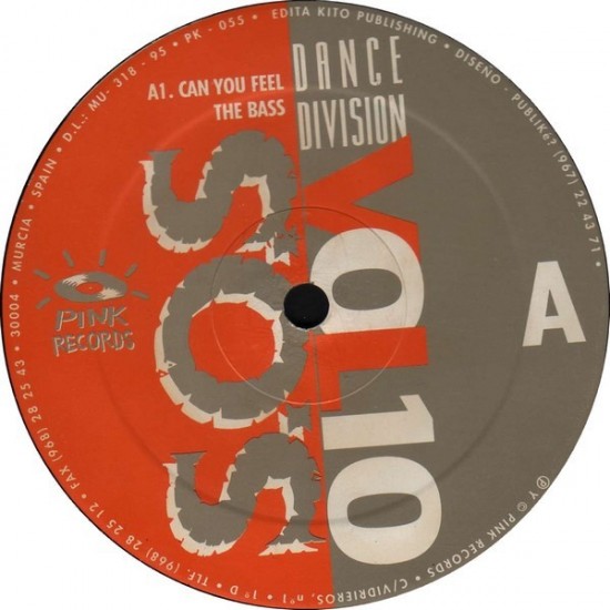 S.O.S - Can You Feel The Bass (12") 