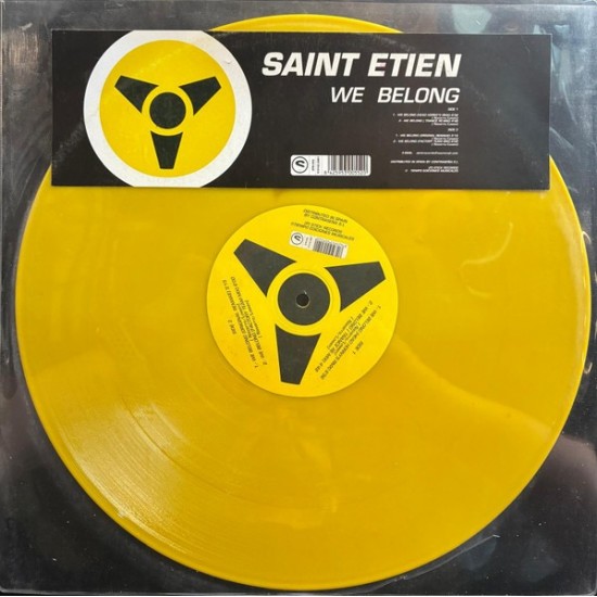 Saint Etien - We Belong (12" - Yellow)* 