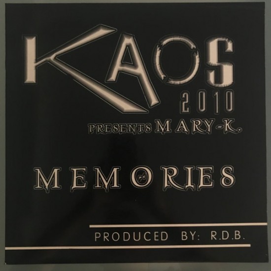 Kaos 2010 Presents Mary-K - Memories (12")* 