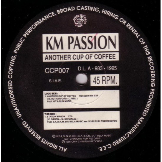 KM Passion - Another Cup Of Coffee (12")* 