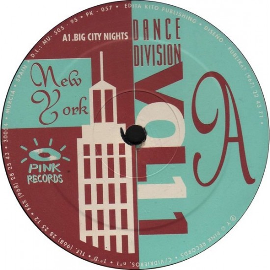 New York - Big City Nights / Crossfire (12") 