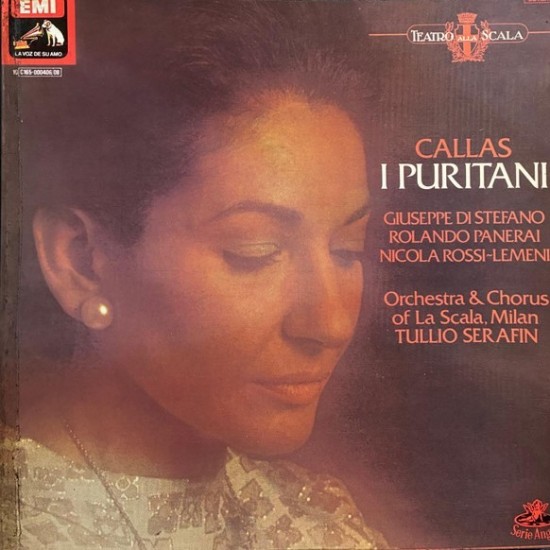 Maria Callas / Giuseppe Di Stefano, Rolando Panerai / Nicola Rossi-Lemeni, Tullio Serafin - I Puritani (3xLP - Box)