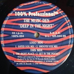 The Muzic Den - Deep In The Night (12")